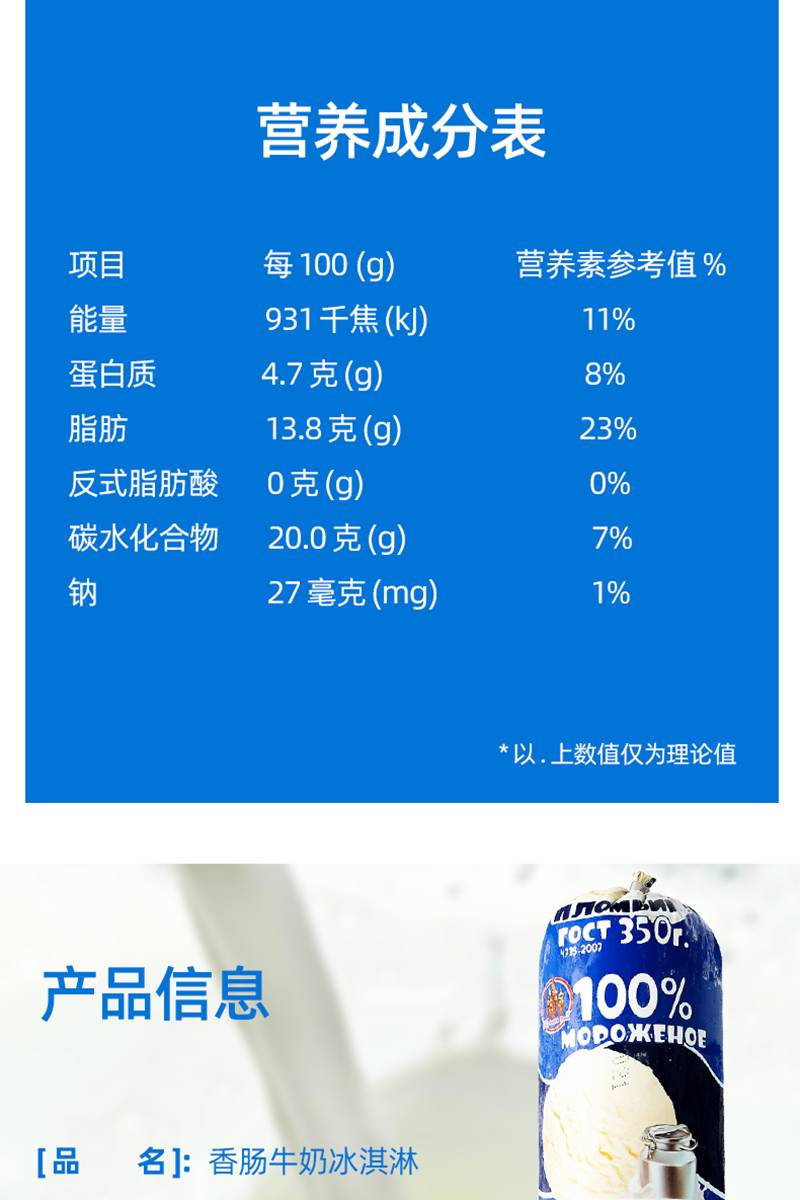  【上海邮政】 am海象皇家 城堡香肠冰淇淋