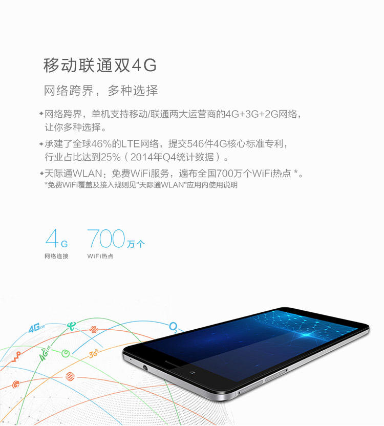 华为/HUAWEI 荣耀畅玩5X 双卡双待 双4G公开版16GB 智能手机（破晓银）