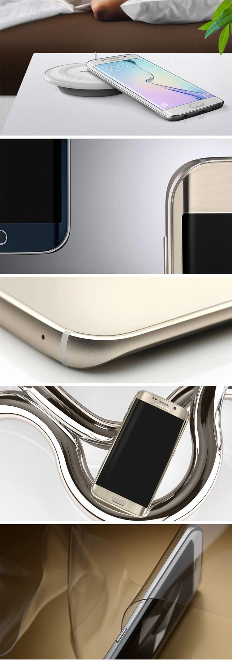  三星/SAMSUNG Galaxy S6 edge（G9250）白、黑32G版 全网通4G手机