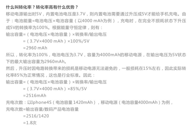 Winnovo羽炫4400mAh可爱迷你充电宝通用移动电源带手电筒 小米 三星 苹果  平板 通用