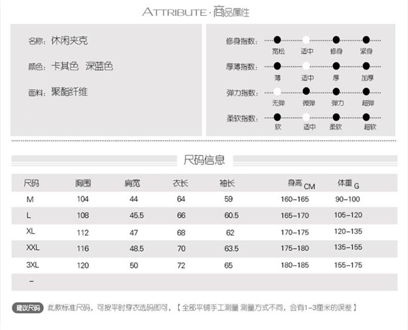 2015秋季新款男士夹克薄款休闲修身拼接立领风衣外套男装