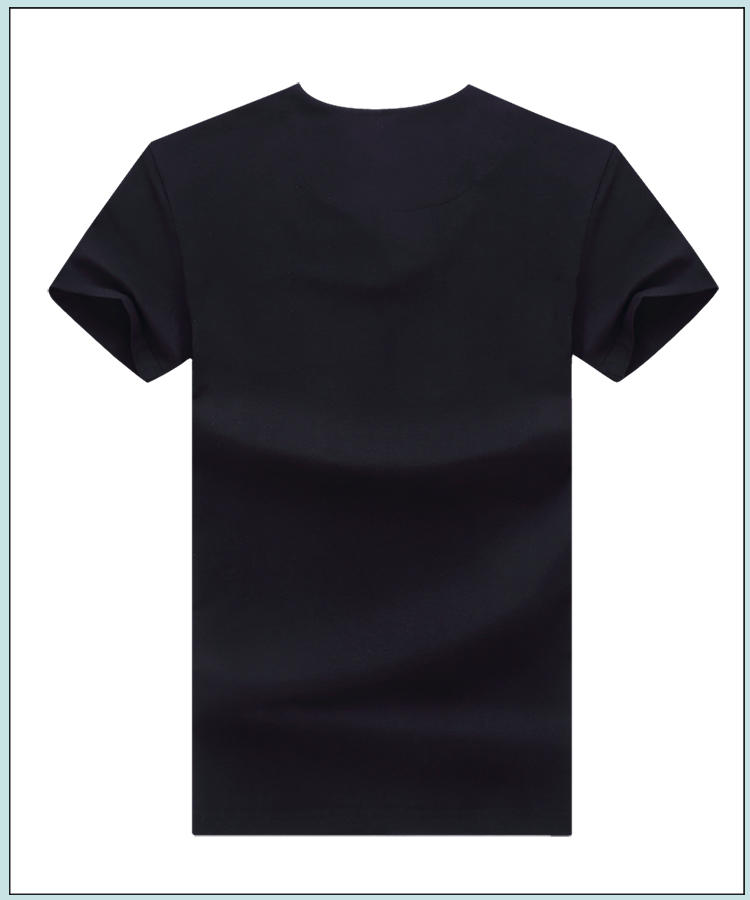 格斯帝尼2016男士夏季短袖T恤纯色修身男体恤T15106