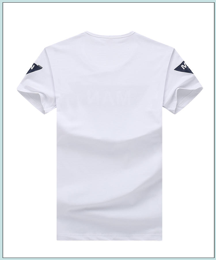 格斯帝尼2016夏季男士短袖T恤圆领修身棉男体恤T15117