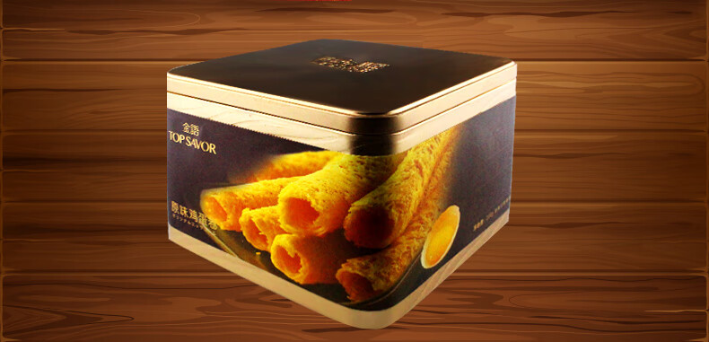 金语  鸡蛋卷酥 320g 原味/芝麻味 老式独立包装传统手工零食