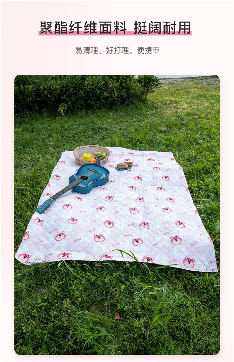 迪士尼/DISNEY 野餐垫 卡通系列户外加厚防潮垫 【野餐垫】 150*200cm