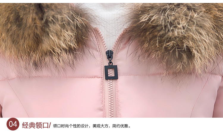 羽绒棉服棉衣女短款毛领加厚冬装外套韩版大码棉袄潮ouf408