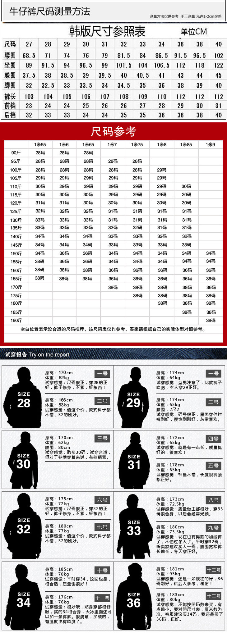 春夏秋装新款男装牛仔裤男式士休闲长裤韩版小脚 NC112