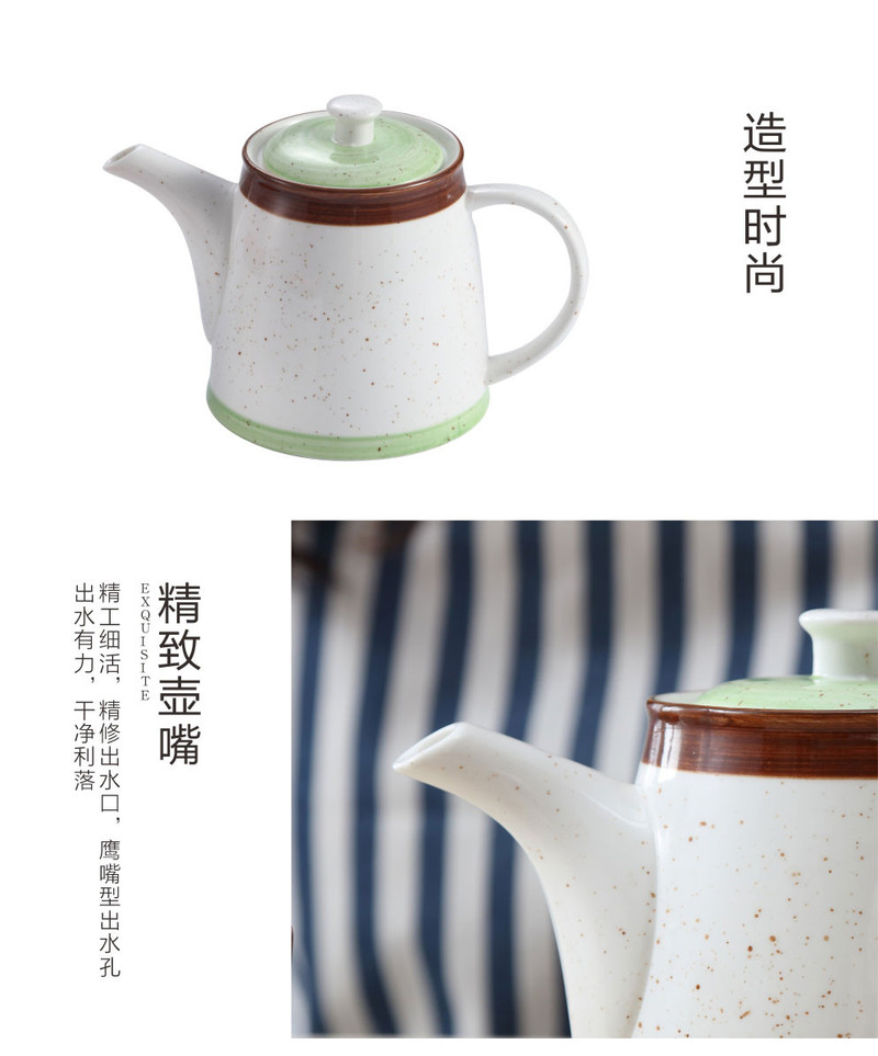菲米生活（PHMI）FM-TC803北岸生活  手绘茶杯茶壶茶具套装