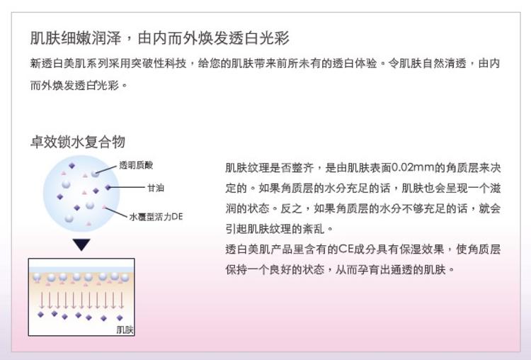 资生堂新透白美肌亮润柔肤水2号滋润型150ml 上海专柜代购