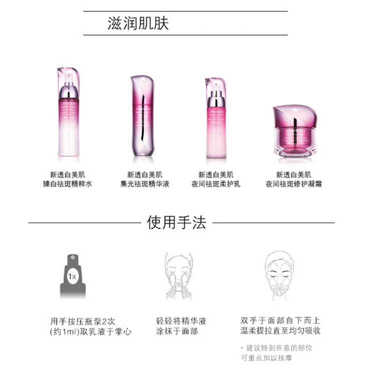 资生堂/SHISEIDO 新透白美肌集光祛斑精华液30ML