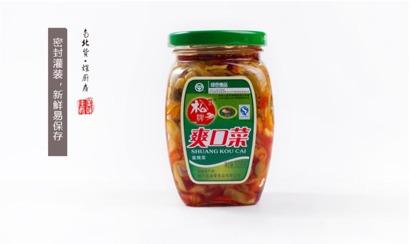 禾煜 松牌爽口菜300g