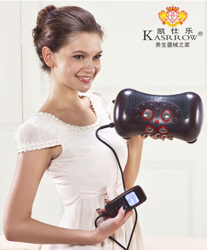 KASRROW/凯仕乐（国际品牌）HYS-3300（咖啡色）颈椎治疗仪-低中频 多功能按摩枕 按摩器