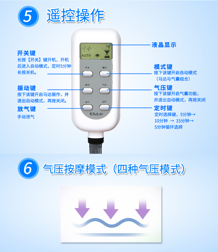 凯仕乐（国际品牌）KSR-811SE 头部按摩器 脑部按摩仪 脑轻松 音乐按摩版