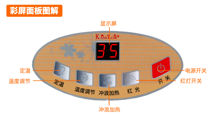 凯仕乐（国际品牌）智能养生足浴盆 KSR-A318S绿色