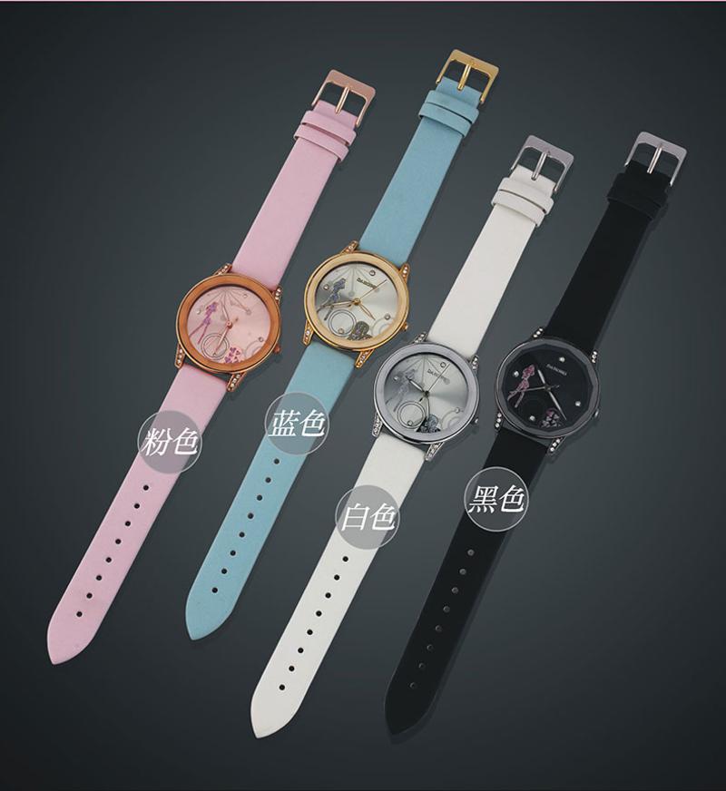 DAHONG专柜正品韩国女款时尚个性手表皮带石英表防水表 合金表HC-60018