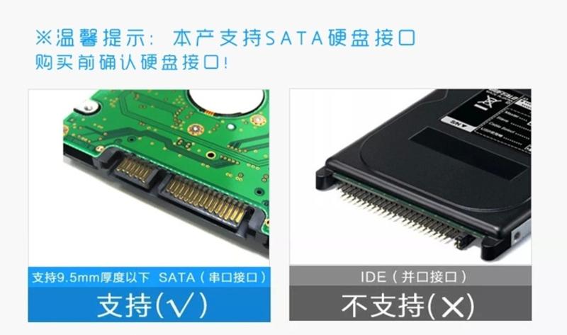 SSK飚王 品致 HE-S3300 USB3.0 镁铝合金外壳 3.5寸移动硬盘盒 SATA串口