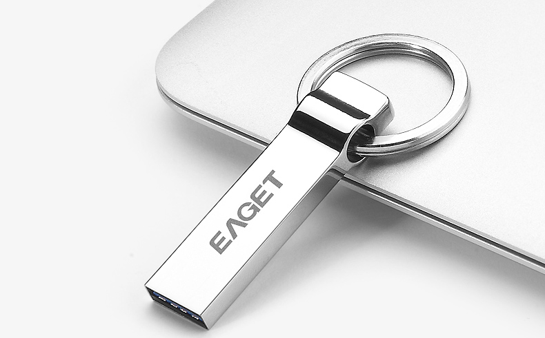 忆捷（EAGET） U90 USB3.0高速u盘16G 防水防尘防静电全金属刀锋U盘