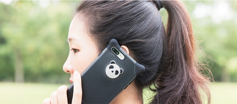 Bone 台湾苹果7Plus软硅胶PC手机壳 iPhone7Plus泡泡保护套 可爱软壳防撞手机套