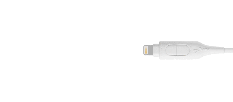 Bone 二合一双头苹果安卓通用快充数据线充电传输线苹果MFI认证附收线扣