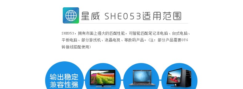 SSK飚王 星威SHE053 3.5寸USB2.0移动硬盘盒 支持台式机硬盘SATA/IDE接口两用