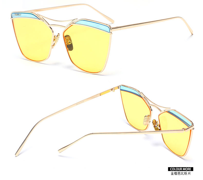 新款太阳镜男女款个性时尚墨镜防紫外线太阳镜SG15094