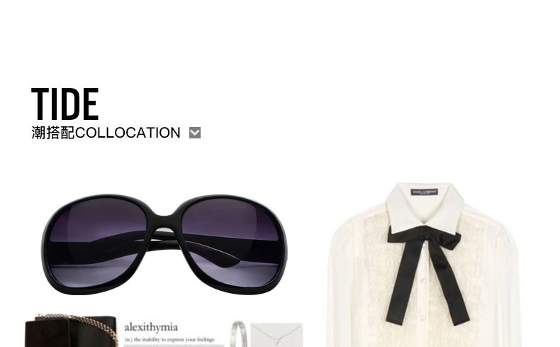  时尚爆款大牌男女款大框墨镜防紫外线太阳眼镜SG19-1