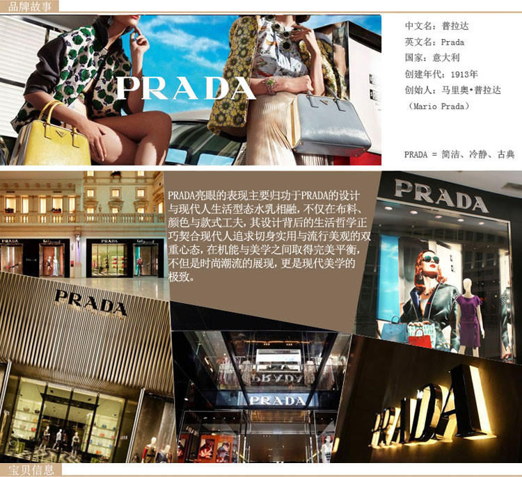 普拉达 Prada 杀手包Shopping Galleria女款手拎肩背包多色