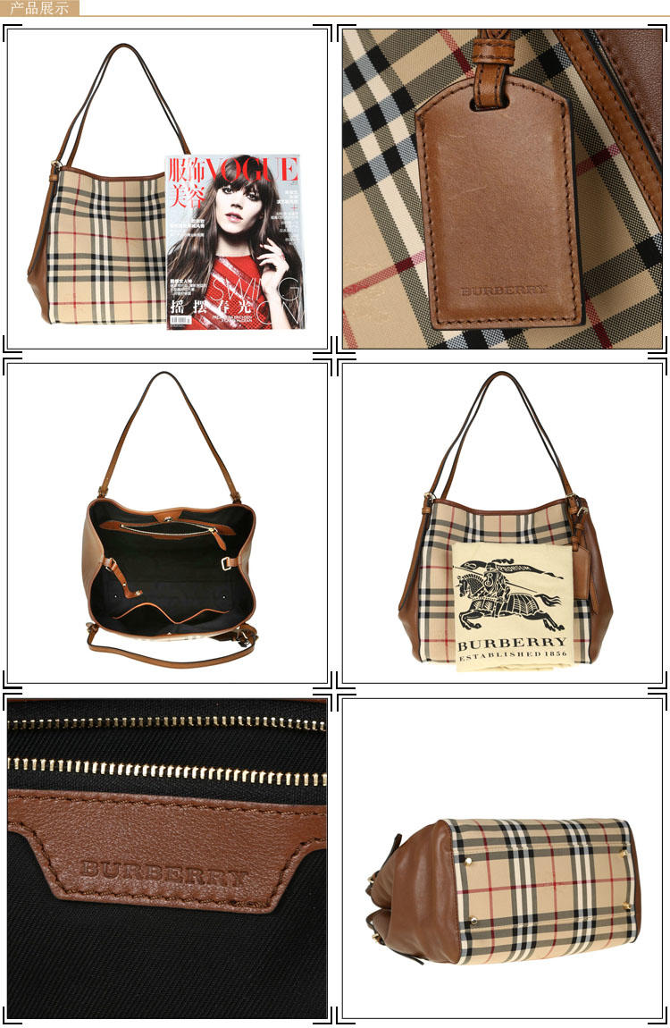 Burberry SM Canterbpan 托特包#