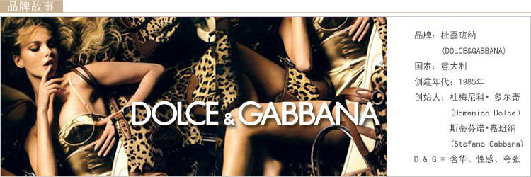 Dolce & Gabbana 经典豹纹护照夹