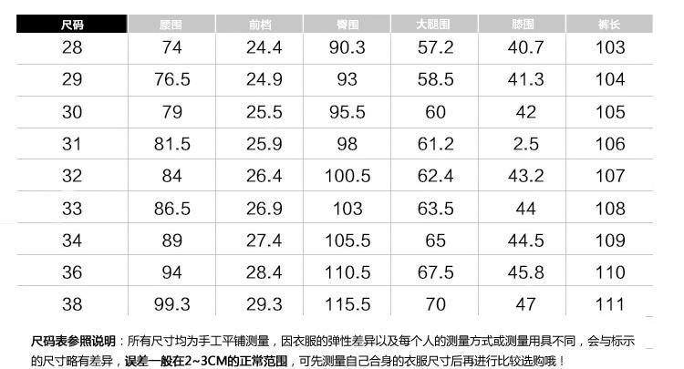 朗欣新款潮流时尚直筒修身型男士牛仔裤休闲舒适透气 时尚个性 经典有型牛仔长裤 潮男必备1382