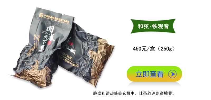 国茶天下秀 逸江南铁观音茶叶组合礼盒装 2014礼品包邮248.5g