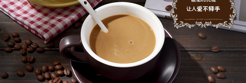  卡布奇诺咖啡 杯口留香咖啡 速溶三合一咖啡 速溶型