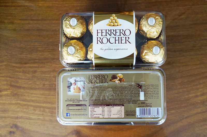 费列罗巧克力金莎T16粒 礼盒装 情人节婚庆喜糖果零食进口巧克力