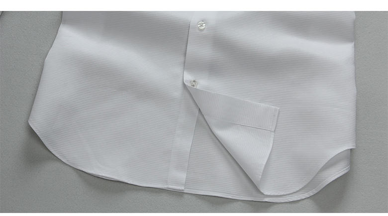  Lesmart2莱斯玛特 秋季新品韩版白色衬衣男装时尚修身男士长袖衬衫潮男 SL136112