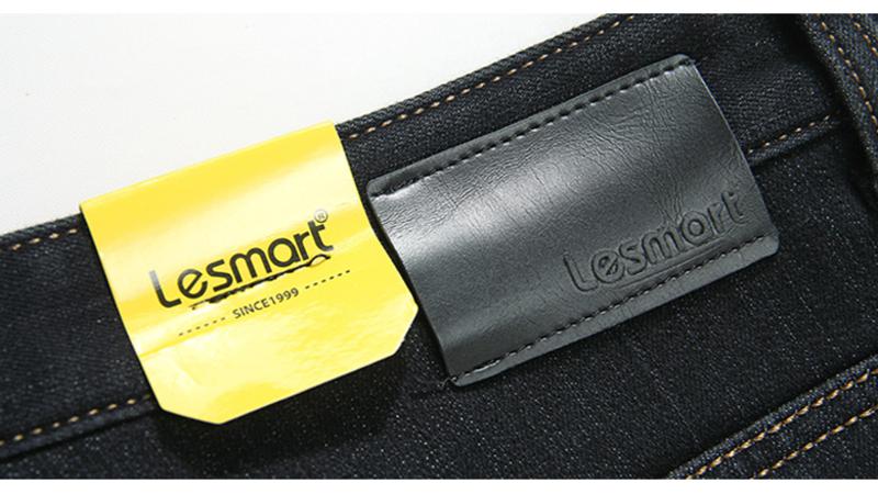 Lesmart/莱斯玛特 男装新款休闲牛仔裤 磨白直筒时尚水洗牛仔裤JELL130112