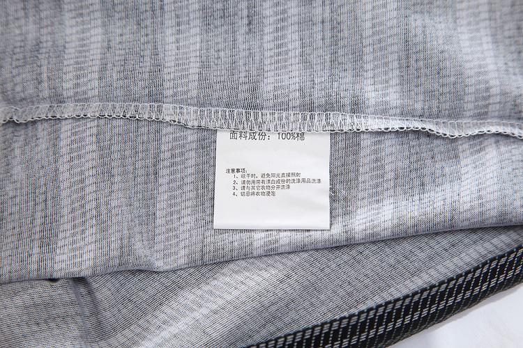 萨托尼夏季全棉休闲短袖T恤12220108