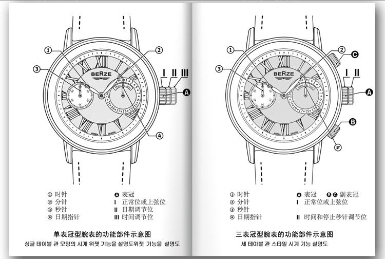 指针式手表调校方法