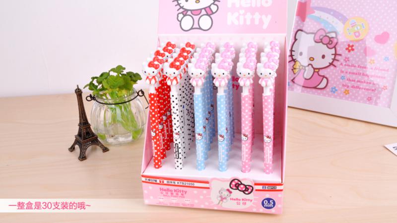 hello kitty正品可爱卡通圆珠笔文具用品 圆珠笔0.5mm