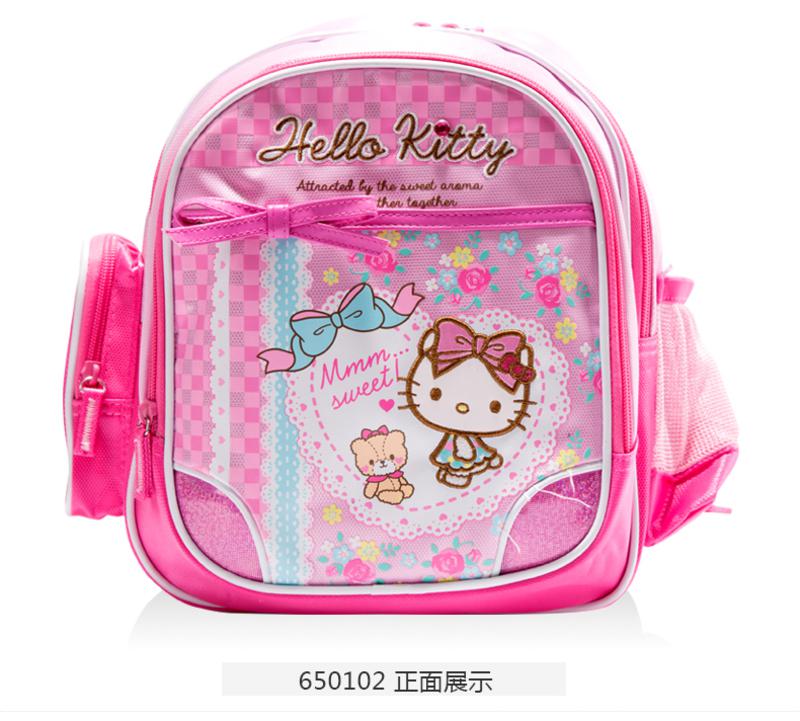 HelloKitty凯蒂猫 幼儿园中大班书包 儿童书包 女生减负双肩包