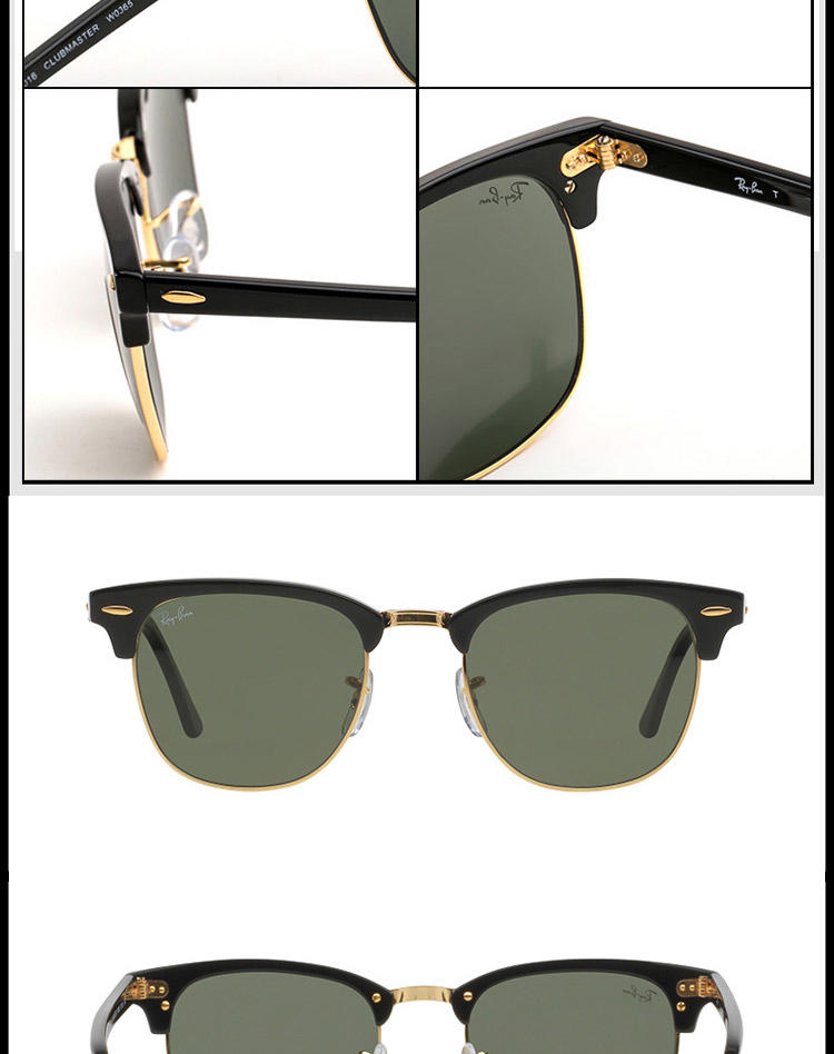 Ray-Ban 雷朋 派对达人系列 男女通用款 太阳墨镜  RB3016-W0365-51