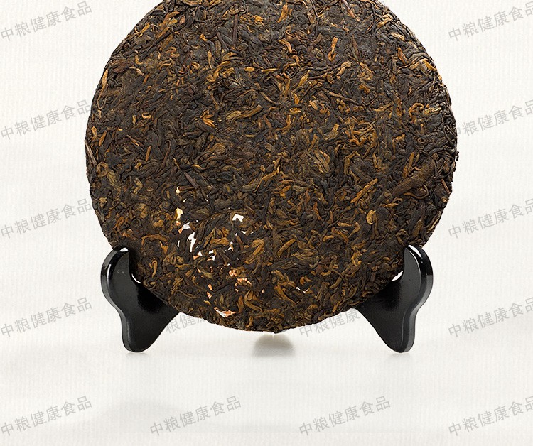 中茶 云南普洱茶叶 普洱熟茶 2014年7451熟茶饼357克/片*28/件