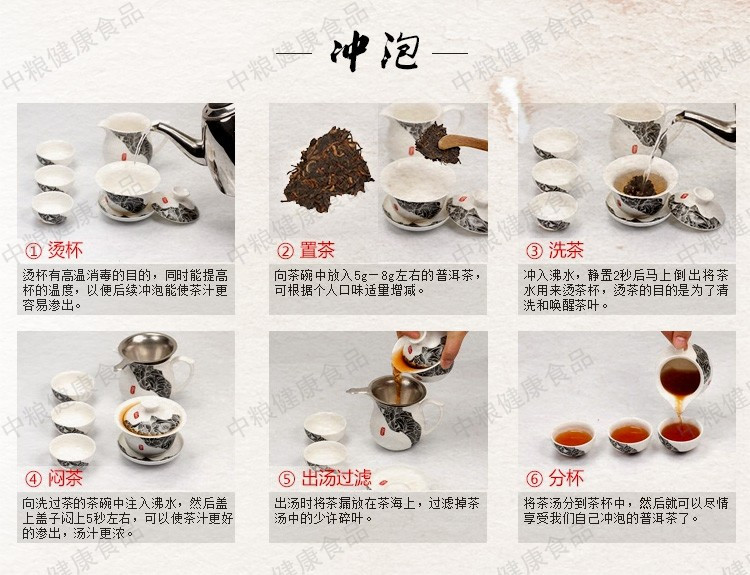 中茶 云南普洱茶叶 2010年普洱小沱茶200克/袋 普洱生茶