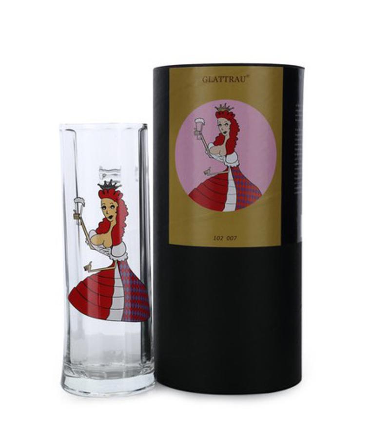 格拉迪奥 德国进口 水晶玻璃 有柄啤酒杯 公主款式（全球限量5000个） 102007