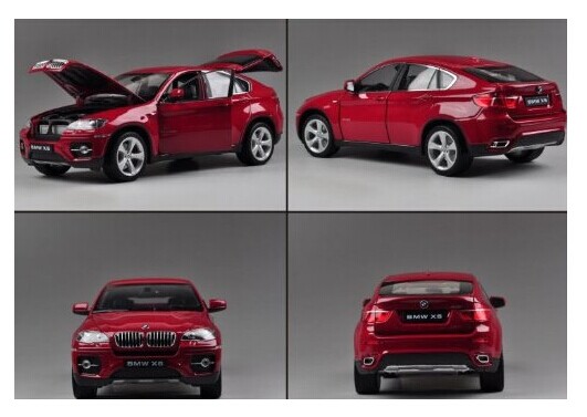 1:18 威利 宝马 X6/BMW X6 越野车 汽车模型 车模 玩具