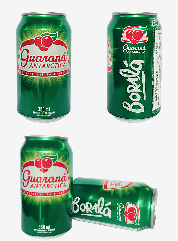 guarana瓜拉纳味碳酸饮料350ml*6瓶巴西国饮神水世界杯指定饮料