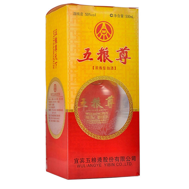 五粮液股份 五粮尊50°浓香型白酒 500ml