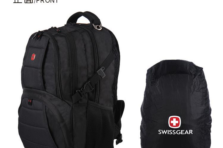 瑞士军刀包 SWISSGEAR 多功能防雨罩 15.6寸 双肩包 书包旅行包