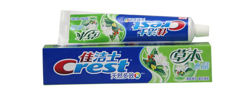 佳洁士/CREST 草本水晶牙膏 90g（清爽薄荷香型）