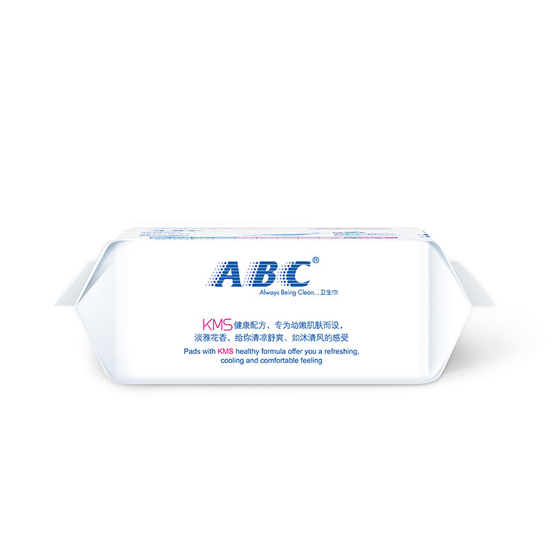 ABC卫生巾纯棉日用卫生巾K11*3包