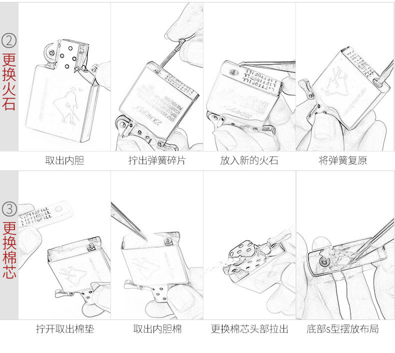 ZORRO 佐罗 煤油打火机防风打火机创意礼物 凤舞古银滚花